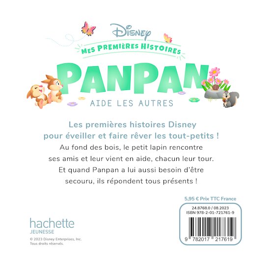 Disney Baby -Mes Premières Histoires - Panpan aide les autres   de Hachette Jeunesse Disney