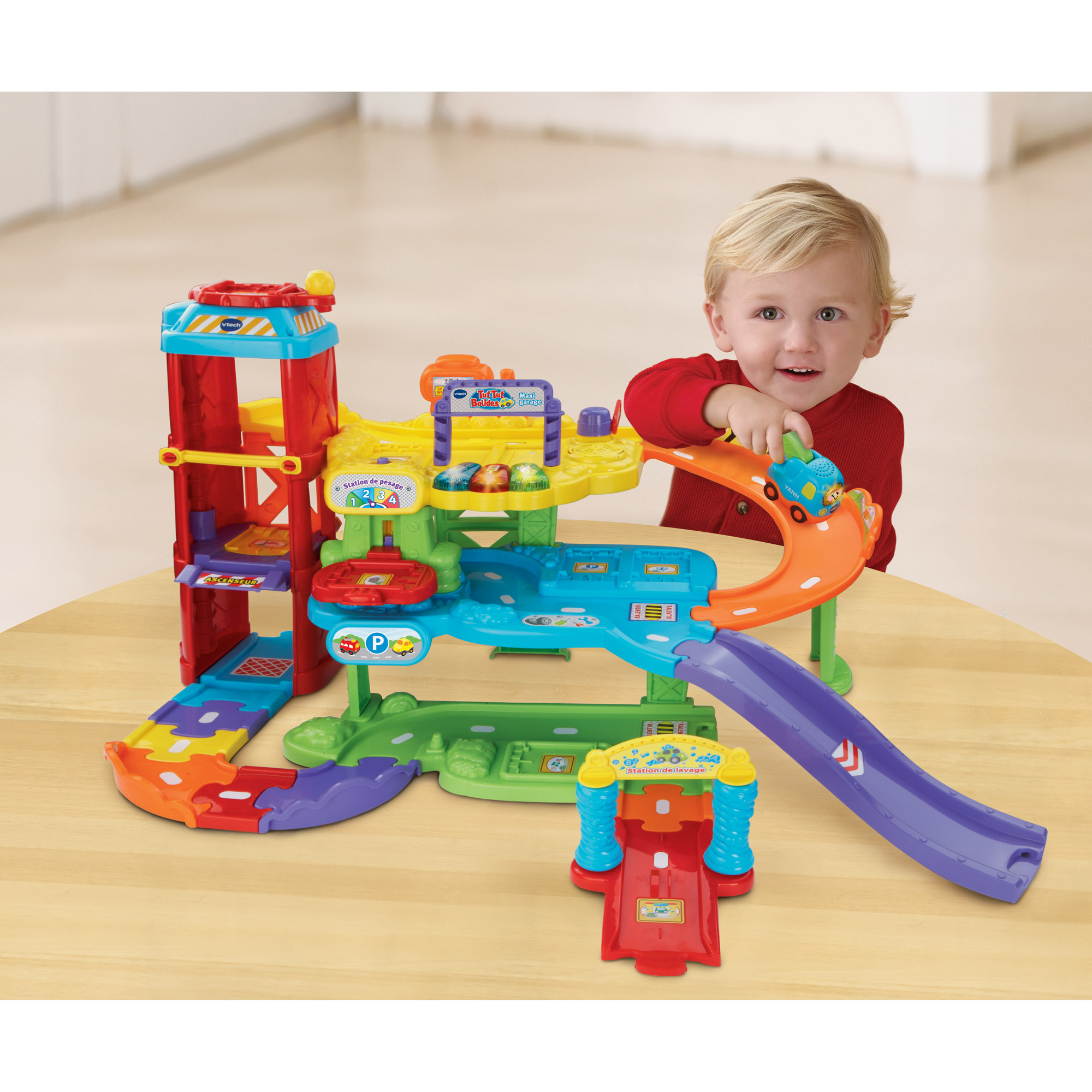 Tut Tut Bolide Centre De Controle Tut tut bolides maxi garage éducatif de Vtech, Voitures : Aubert