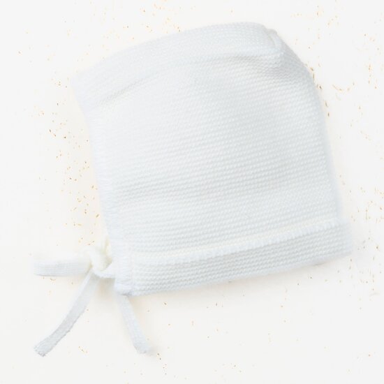 Bonnet Beguin Écru 0-1 mois de P'tit bisou