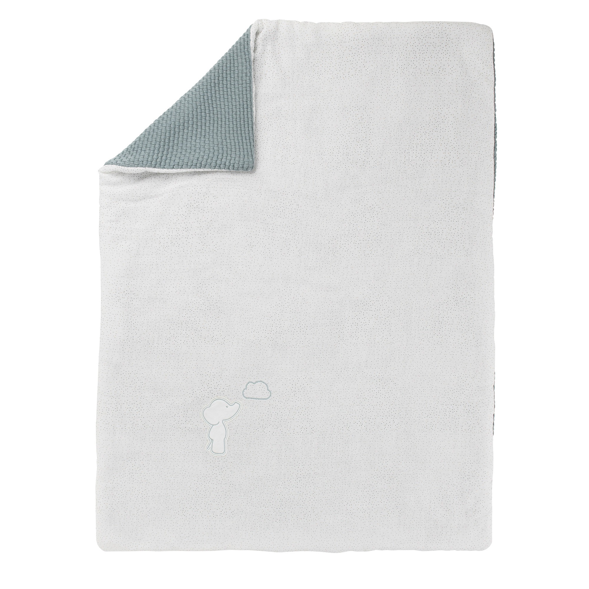 Luna Axel Couverture Swaddle Vert Clair De Nattou Couvertures Aubert