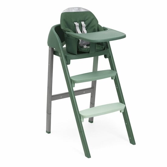 Chaise haute Crescendo Up Green Re-Lux  de Chicco