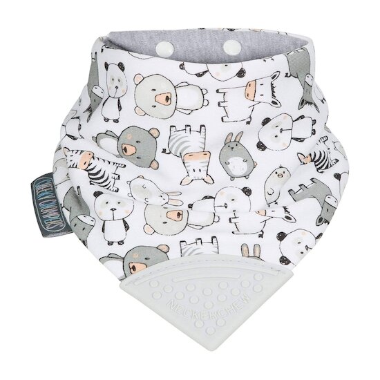 Bavoir de dentition Neckerchew Panda  de Cheeky Chompers