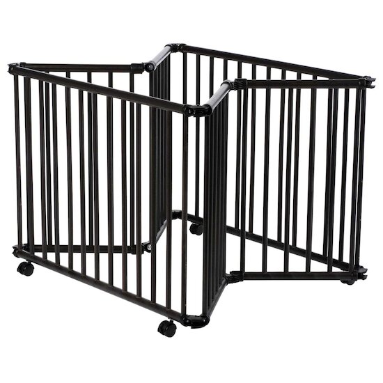 Parc sur roulettes Lucilee Noir  de Geuther Parc sur roulettes Lucilee Noir  de Geuther