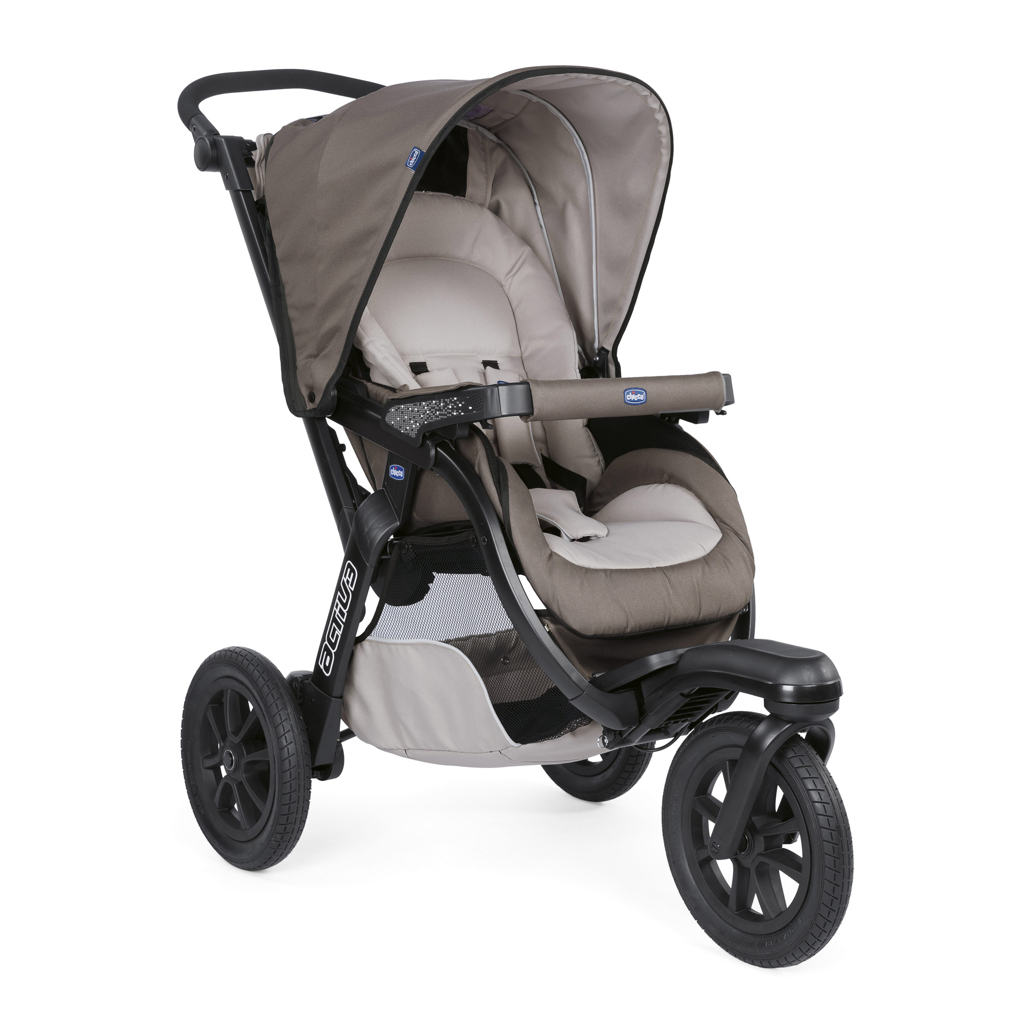 Trio Activ3 Top Iron de Chicco, Poussettes 3 roues Aubert