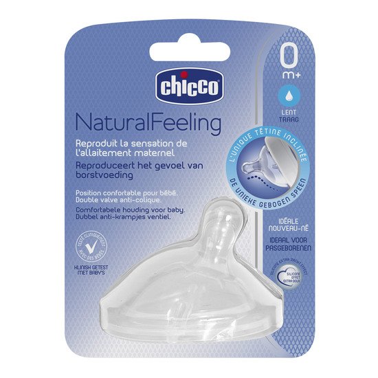 Tétine NaturalFeeling  Débit lent de Chicco