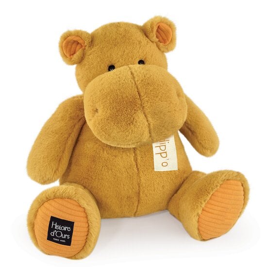 Les Hippos Peluche Ocre 40 cm de Histoire d'ours