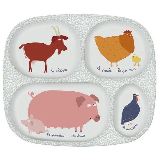 Plateau 4 compartiments