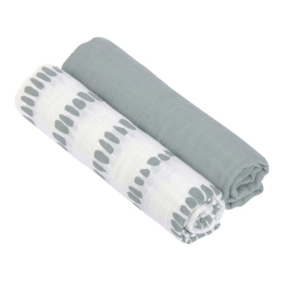 Lot 2 Langes mousseline Gris  de Lässig