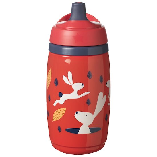 Tasse isotherme Sporty Rouge 266 ml de Tommee Tippee