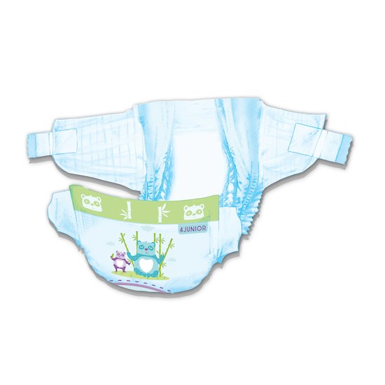 Couches super dry flex junior 11/25kg Blanc Pack de 34 de Baby Charm