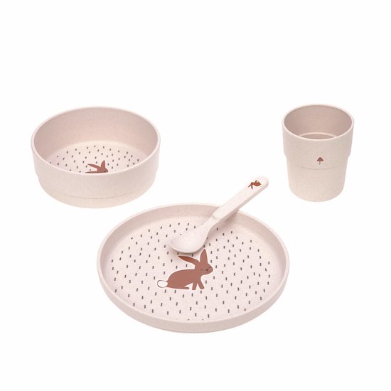 Bol d'assiette pour bébé, ensemble de vaisselle d'alimentation pour bébé,  mini set de