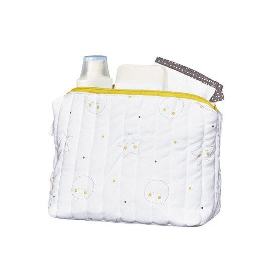 Babyfan trousse de toilette Blanc  de Sauthon Baby's Sweet Home