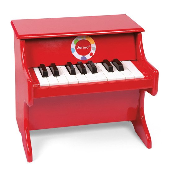 Piano Confetti bois Rouge  de Janod