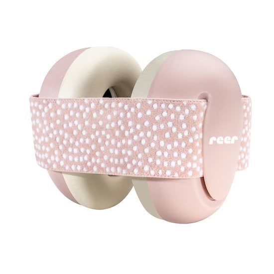 Casque anti-bruit bébé Rose de Reer, Sécurité domestique : Aubert