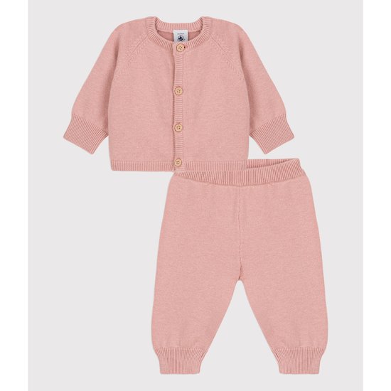 Ensemble 2 pièces en tricot Saline 1 mois de Petit Bateau Ensemble 2 pièces en tricot Saline 1 mois de Petit Bateau