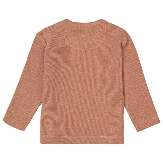 T-shirt manches longues Natal Café au lait  de Noppies T-shirt manches longues Natal Café au lait  de Noppies