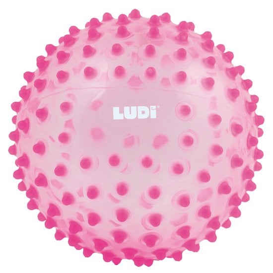 Balle sensorielle Rose  de Ludi