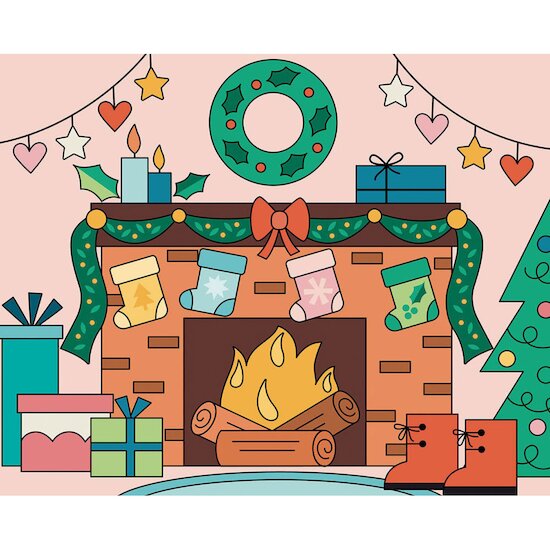 Mon coffret d'artiste - Mes premières peintures magiques de Noël   de AUZOU Mon coffret d'artiste - Mes premières peintures magiques de Noël   de AUZOU