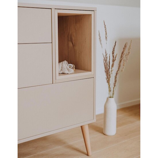 Cocoon Niche pour commode Natural Oak  de Quax Cocoon Niche pour commode Natural Oak  de Quax