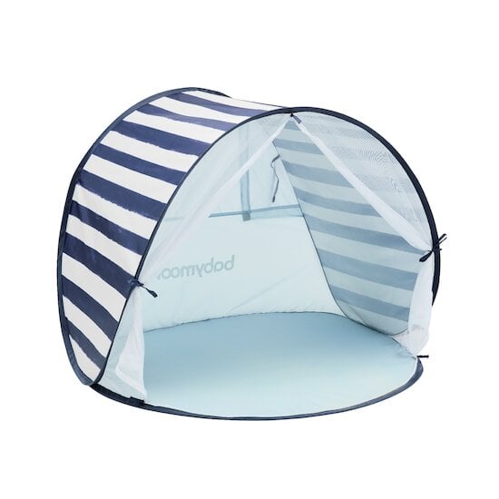 Tente Anti-UV Haute Protection 50+  Marinière bleu  de Babymoov