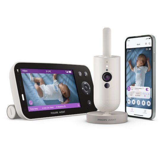 Écoute Bébé Vidéo Connecté Premium   de Philips AVENT Écoute Bébé Vidéo Connecté Premium   de Philips AVENT