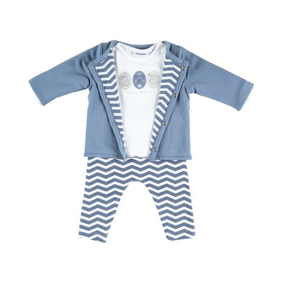 Set reversible 3 pièces collection Cocon Garçon