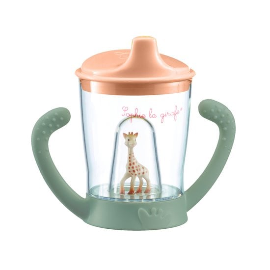 Tasse anti-fuite mascotte Sophie la girafe Pastel  de Sophie La Girafe®