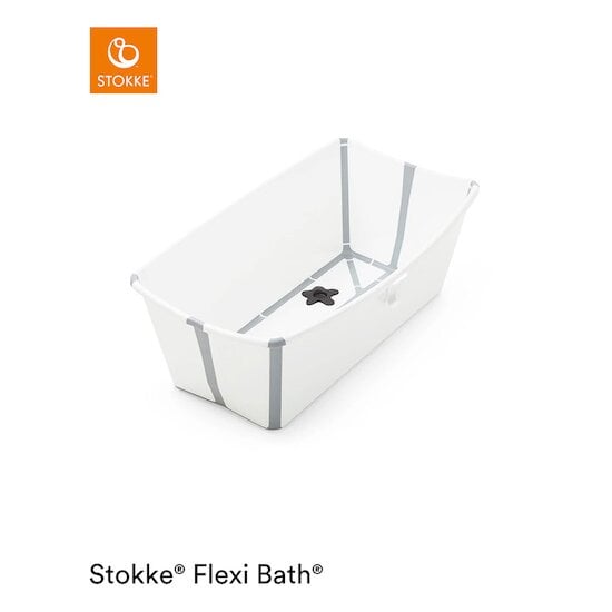 Baignoire Flexi Bath™ bouchon thermique Blanc  de Stokke®