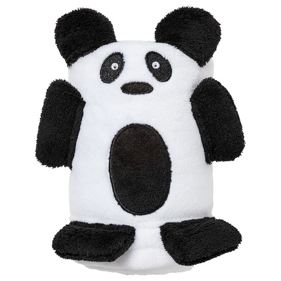 Couverture ludique + peluche Panda 75 x 100 cm de Babycalin