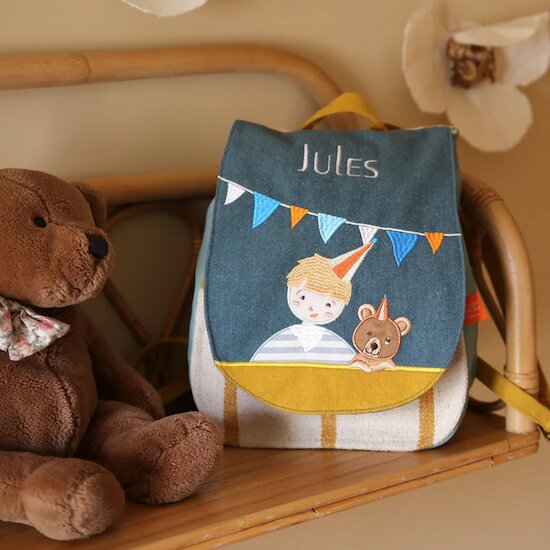 Sac à dos à personnaliser Ours  de L'Oiseau Bateau