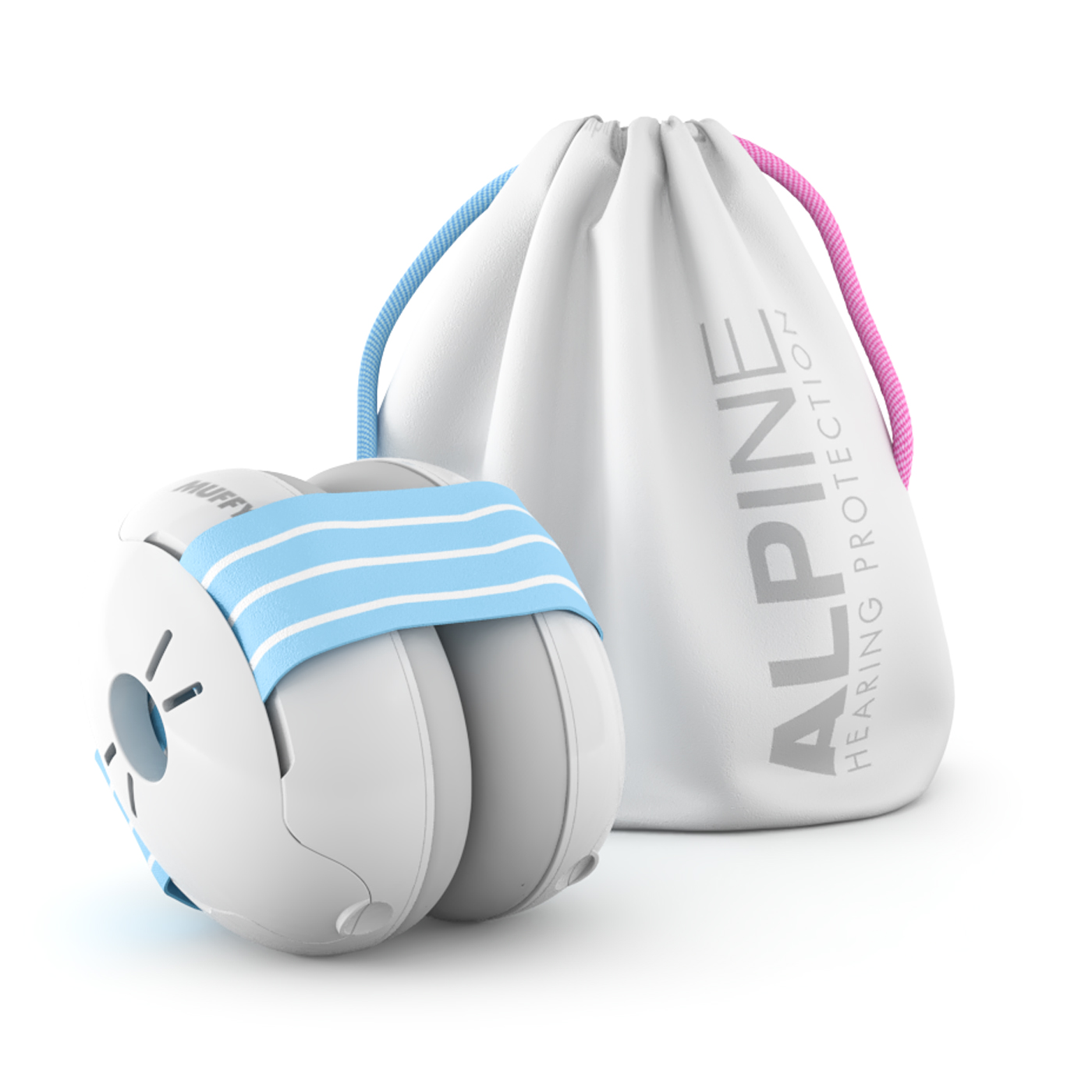 Casque Anti Bruit Muffy Baby Blue De Alpine Securite Domestique Aubert