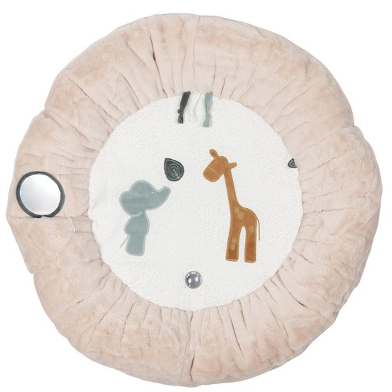 Luna & Axel Tapis pouf d’éveil avec arches   de Nattou Luna & Axel Tapis pouf d’éveil avec arches   de Nattou