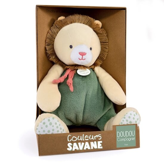 Couleurs Savane Doudou Lion 30 cm de Doudou et Compagnie