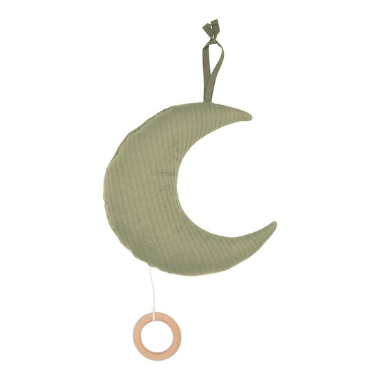 Little Goose Boîte à musique lune Pure Olive  de Little Dutch