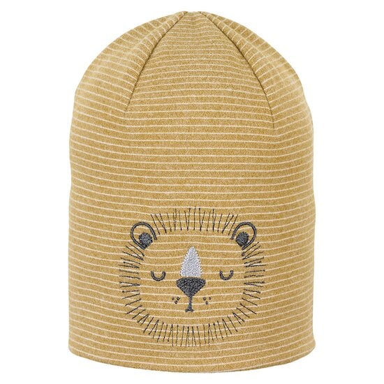 Bonnet Beanie motif Lion Bonnet Beanie motif Lion
