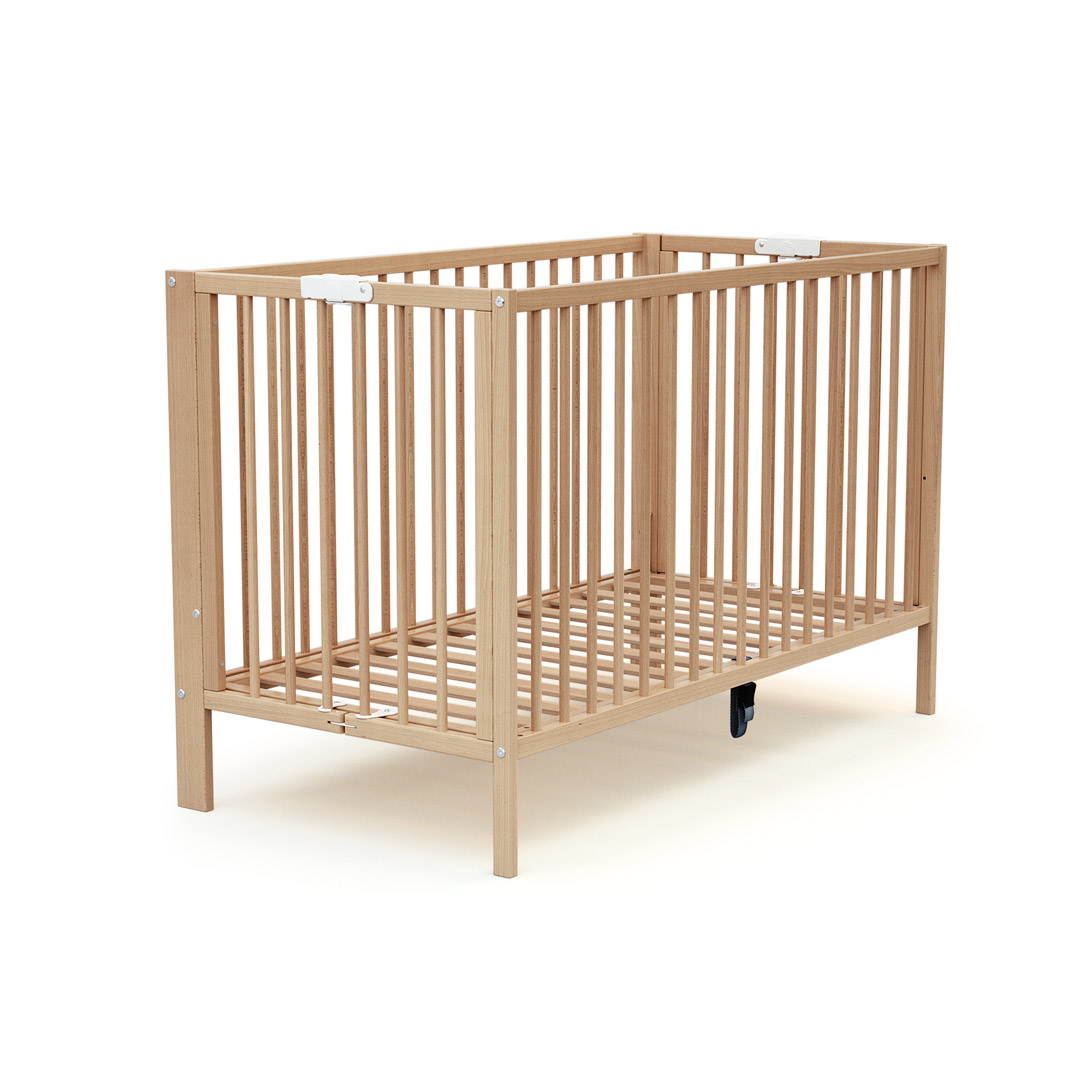 Essentiel Plus Lit Pliant 60x1 Hetre De At4 Lits 60x1 Non Evolutifs Aubert