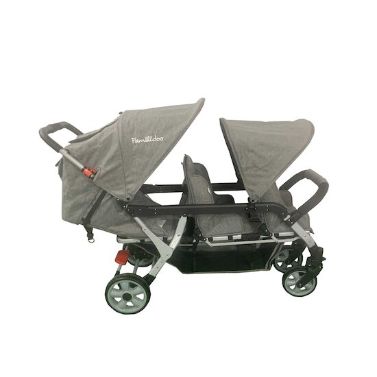 Poussette 3 places Lidoo Grey  de Familidoo