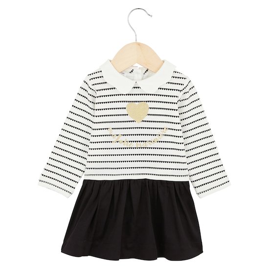 Robe rayures Chic à Paris fille Rayure Coquette  de Marèse