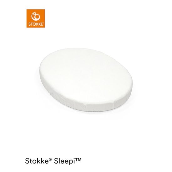 Drap-housse Stokke® Sleepi™ Mini Blanc  de Stokke®