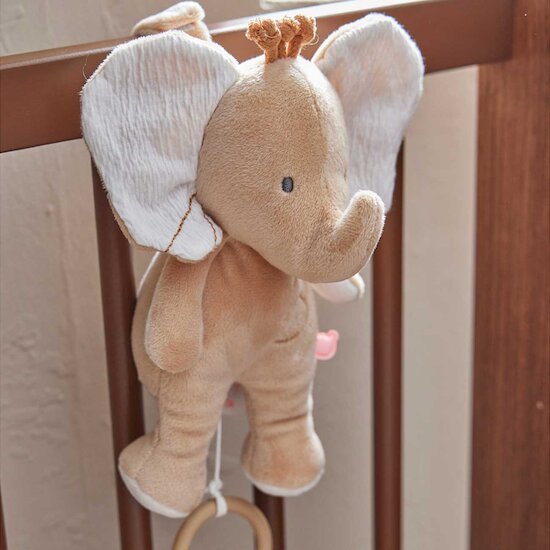 Bali, Moka & Snow Peluche mini-musicale Éléphant Bali 20 cm de Noukies Bali, Moka & Snow Peluche mini-musicale Éléphant Bali 20 cm de Noukies