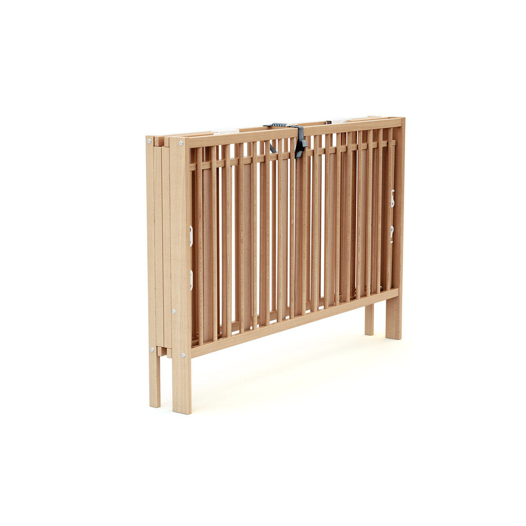 Essentiel Plus Lit Pliant 60x1 Hetre De At4 Lits 60x1 Non Evolutifs Aubert
