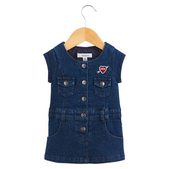 Robe Fille collection Marèse Pop Cargo Denim Cargo 12 mois de Marèse