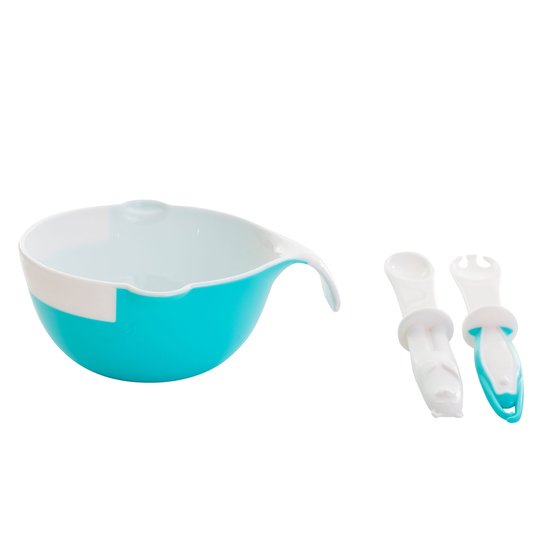 Coffret repas baleine  Bleu  de Babytolove