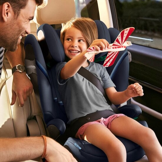 Siège auto Solution S2 i-Fix Ocean Blue  de CYBEX