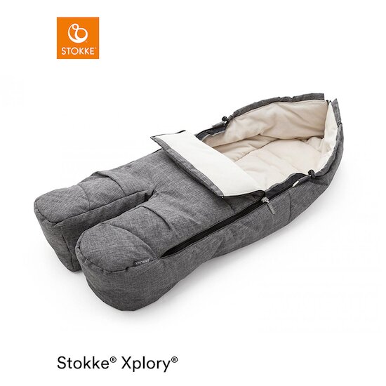 Chancelière Stokke® Noir mélange de Stokke®, Chancelières pour bébé : Aubert