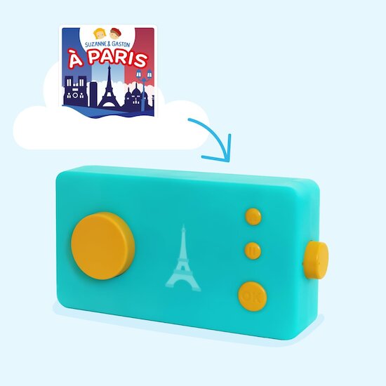 Coffret Suzanne et Gaston à Paris   de Lunii Coffret Suzanne et Gaston à Paris   de Lunii