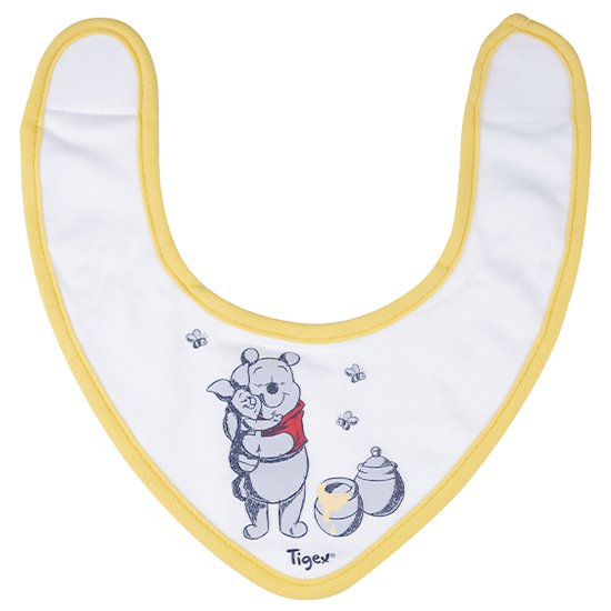 Lot de 2 bavoirs Winnie l'Ourson  de Tigex