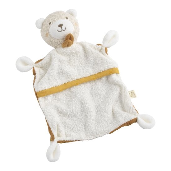 Doudou Mouchoir coton bio Petit Soleil   de Sauthon Baby Déco