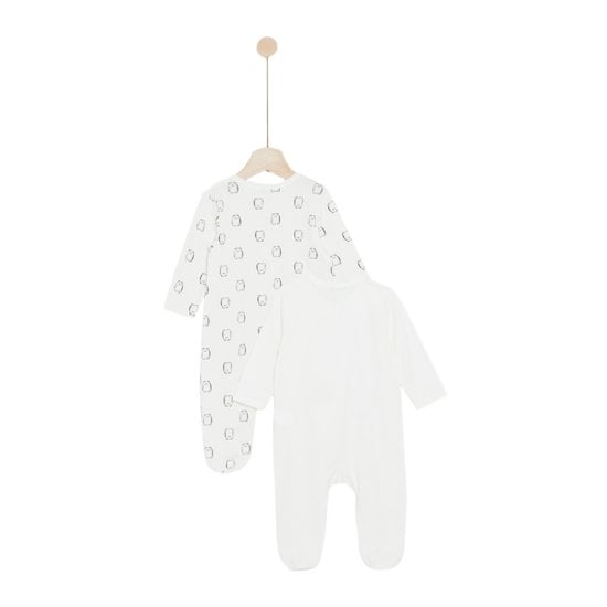 Milk Caramel Lot 2 Pyjamas Écru  de Marèse Milk Caramel Lot 2 Pyjamas Écru  de Marèse