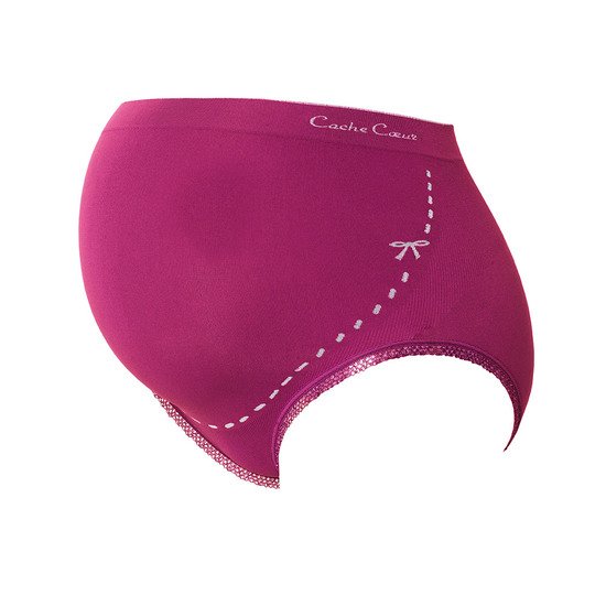 Culotte de grossesse Illusion Cassis S de Cache Coeur